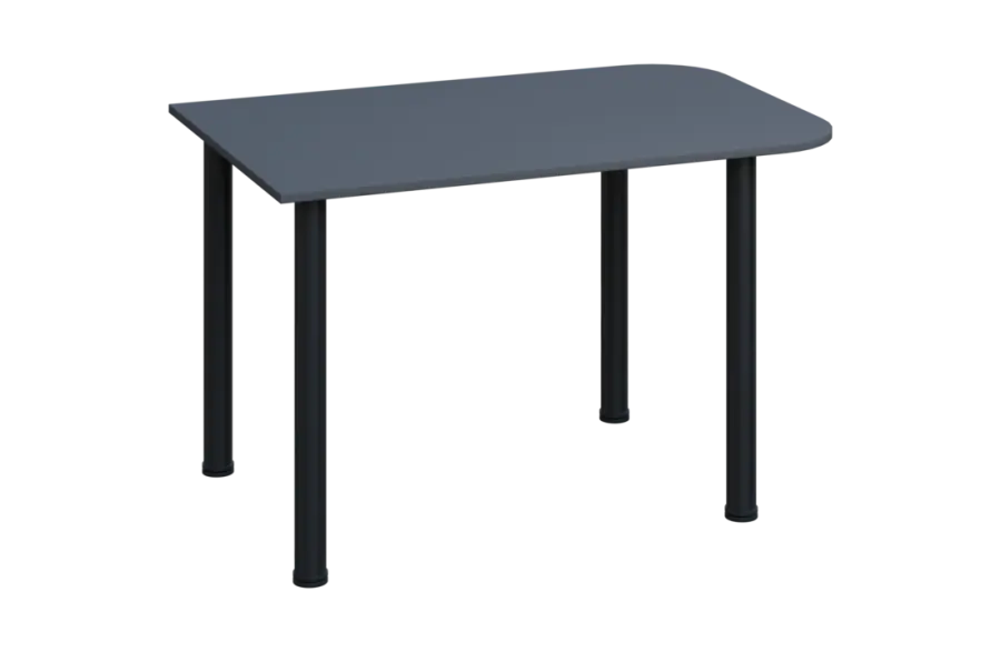 EJH 1 - 120 přístavba jednací, kovová podnož černá, deska 18 mm, antracit